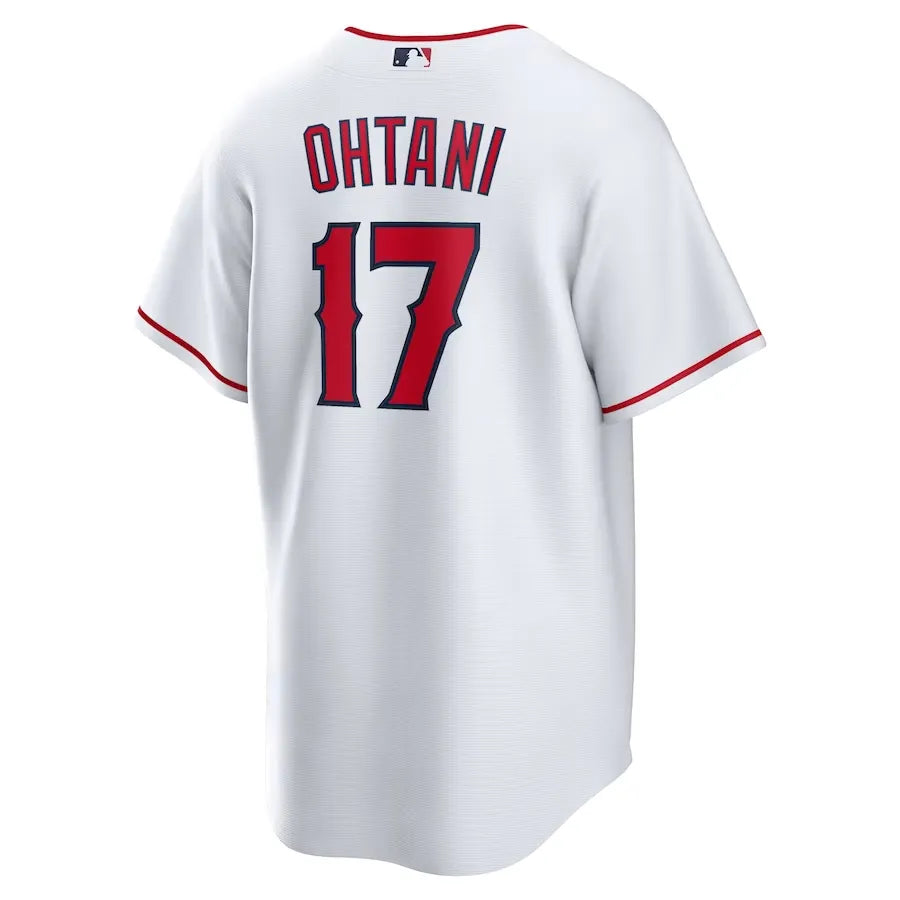Jersey MLB Los Angeles Angels I Nike Torcedor Masculina Branca Shohei Ohtani 17