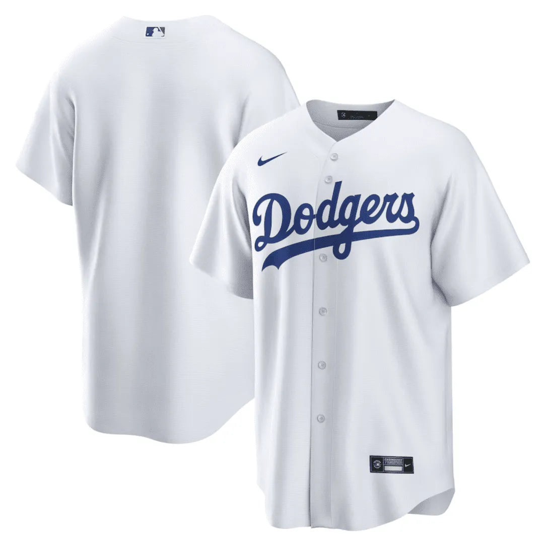 Jersey MLB Los Angeles Dodgers I Nike Torcedor Masculina Branca