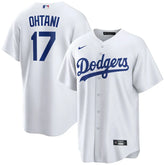 Jersey MLB Los Angeles Dodgers I Nike Torcedor Masculina Branca Shohei Ohtani 17