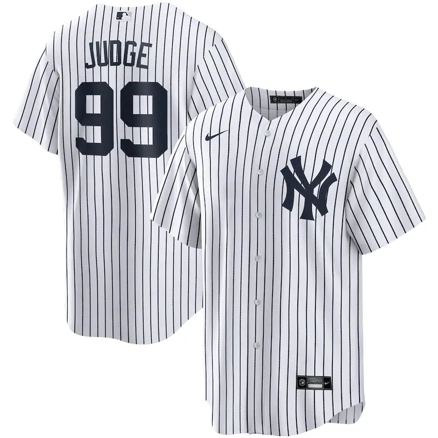Jersey MLB New York Yankees Nike I Torcedor Masculina Listrada Aaron Judge 99