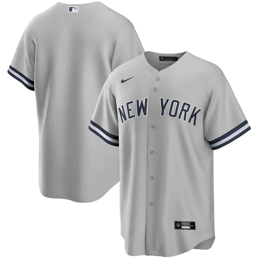 Jersey MLB New York Yankees Nike II Torcedor Masculina Cinza