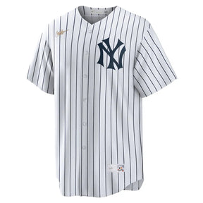 Jersey MLB New York Yankees Nike Home Cooperstown Collection Torcedor Masculina Branca Babe Ruth 3