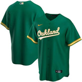 Jersey MLB Oakland Athletics Nike Alternate Torcedor Masculina Verde