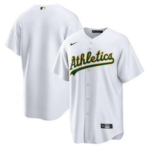 Jersey MLB Oakland Athletics Nike Home Torcedor Masculina Branca