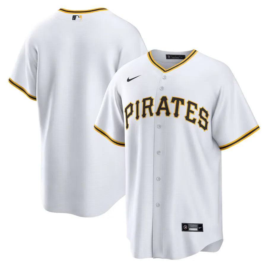 Jersey MLB Pittsburgh Pirates Nike White Home Torcedor Masculina Branca