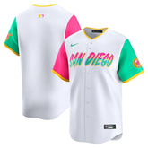Jersey MLB San Diego Padres Nike City Connect Torcedor Masculina Branca