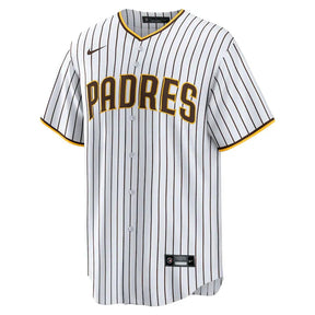 Jersey MLB San Diego Padres Nike Home Torcedor Masculina Listrada Branca