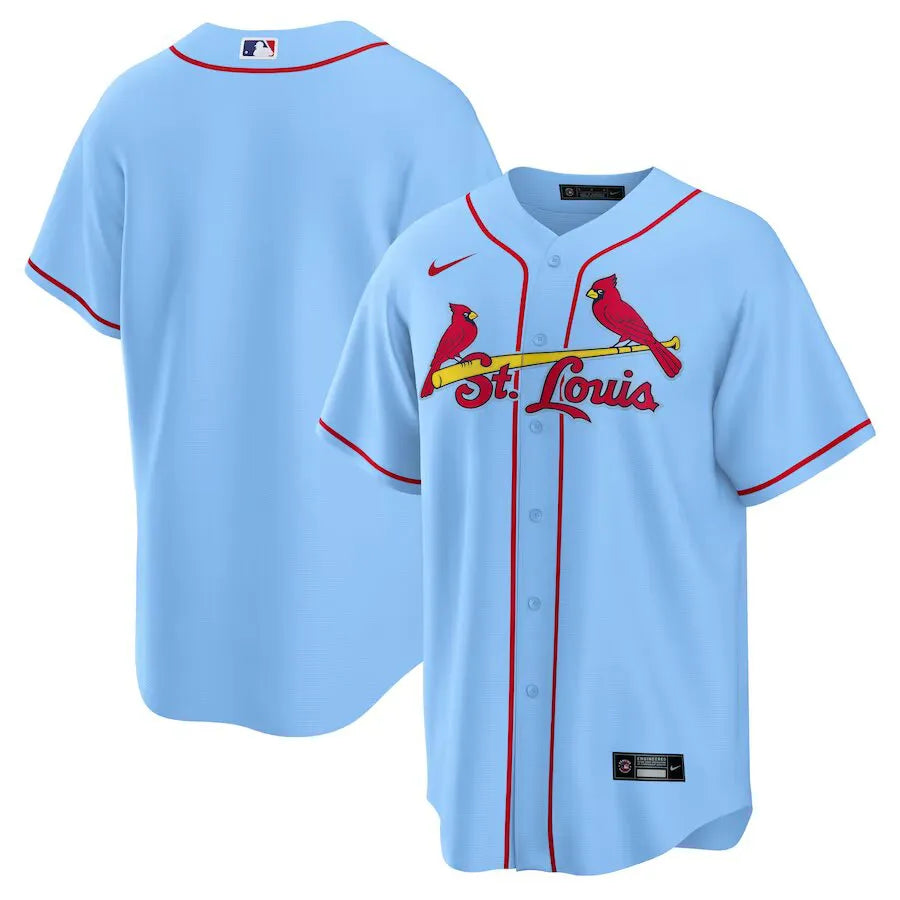 Jersey MLB St. Louis Cardinals  Alternate Torcedor Masculina Azul