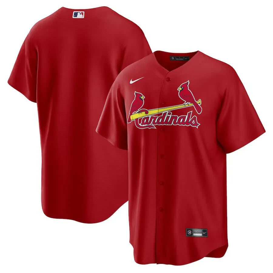 Jersey MLB St. Louis Cardinals  Alternate Torcedor Masculina Vermelha