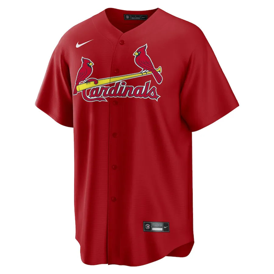 Jersey MLB St. Louis Cardinals  Alternate Torcedor Masculina Vermelha