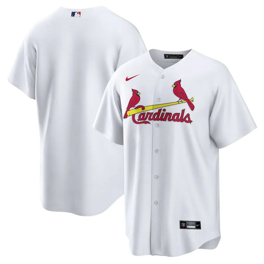 Jersey MLB St. Louis Cardinals  Home Torcedor Masculina Branca
