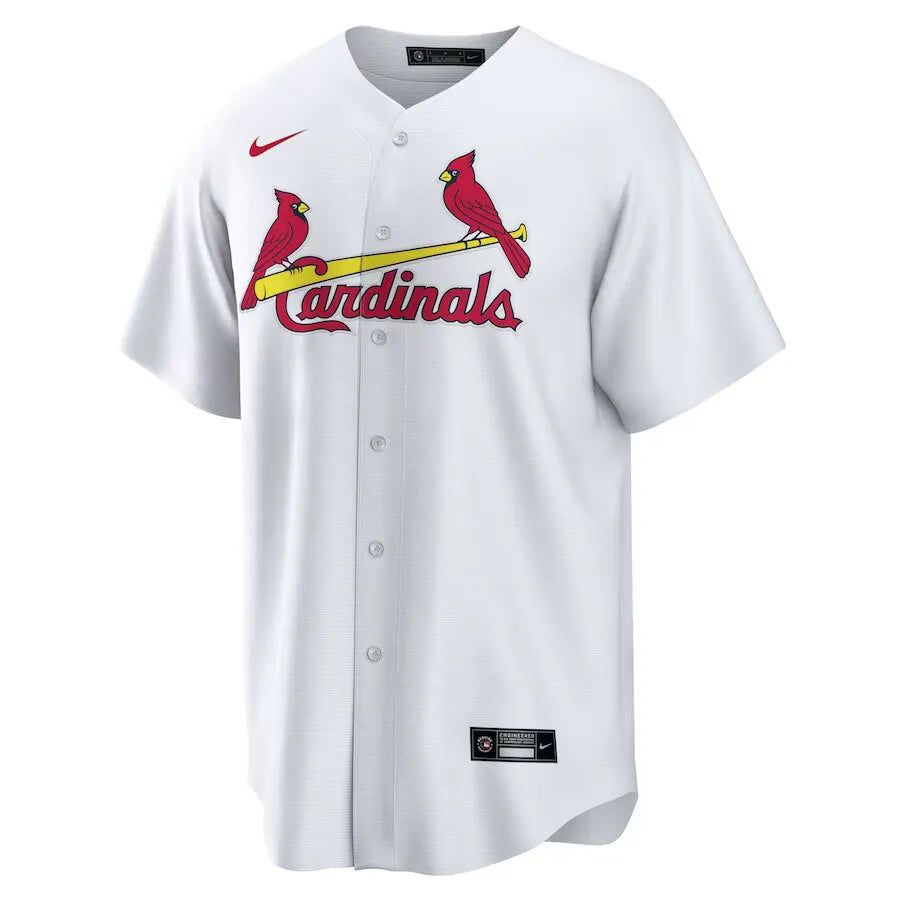 Jersey MLB St. Louis Cardinals  Home Torcedor Masculina Branca