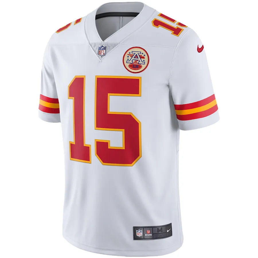 NFL Kansas City Chiefs Patrick Mahomes Nike Limited Jersey Branca