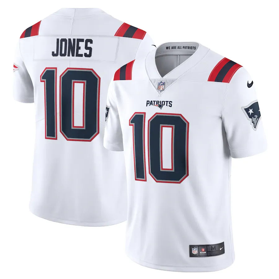NFL New England Patriots Mac Jones  Limited Jersey Branca