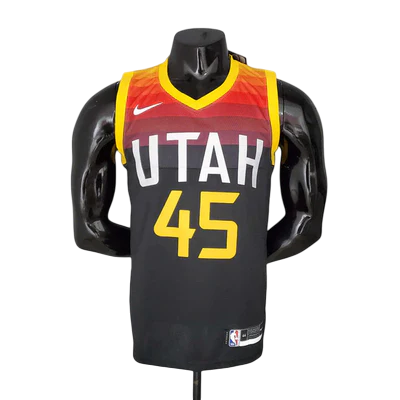 Utah Jazz Preta e Amarela - Nike - Masculina
