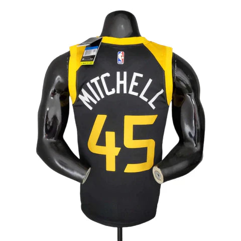 Utah Jazz Preta e Amarela - Nike - Masculina