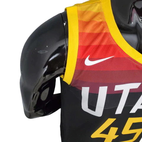 Utah Jazz Preta e Amarela - Nike - Masculina