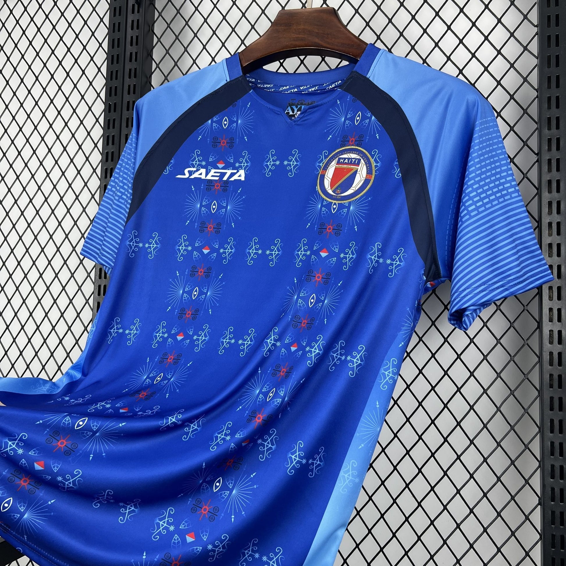 Mens Haiti 2026 World Cup Home Jersey - Fan Version - Jersey Zone