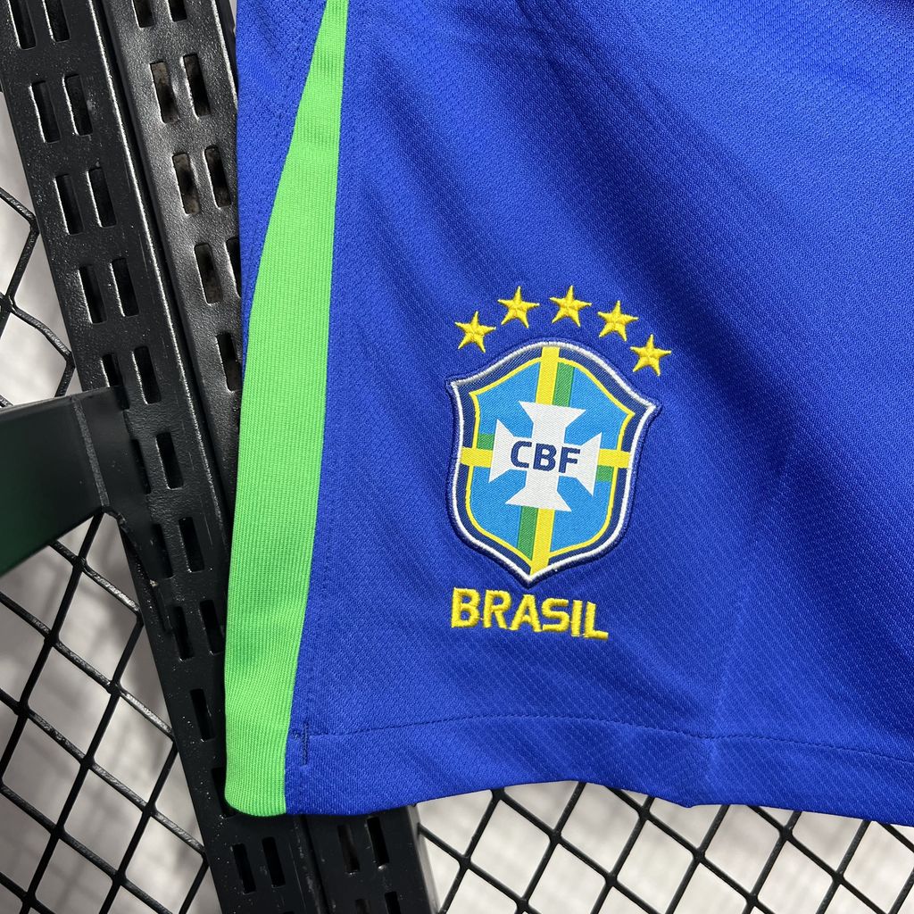 Brasil 2024/25 Home Shorts Brazil Blue