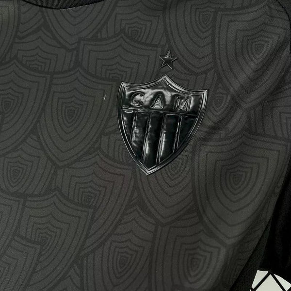 Camisa Atletico MG All Black 2025/26 - Galo na Veia