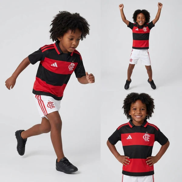 Conjunto Infantil Flamengo 2026 - Kit Kids