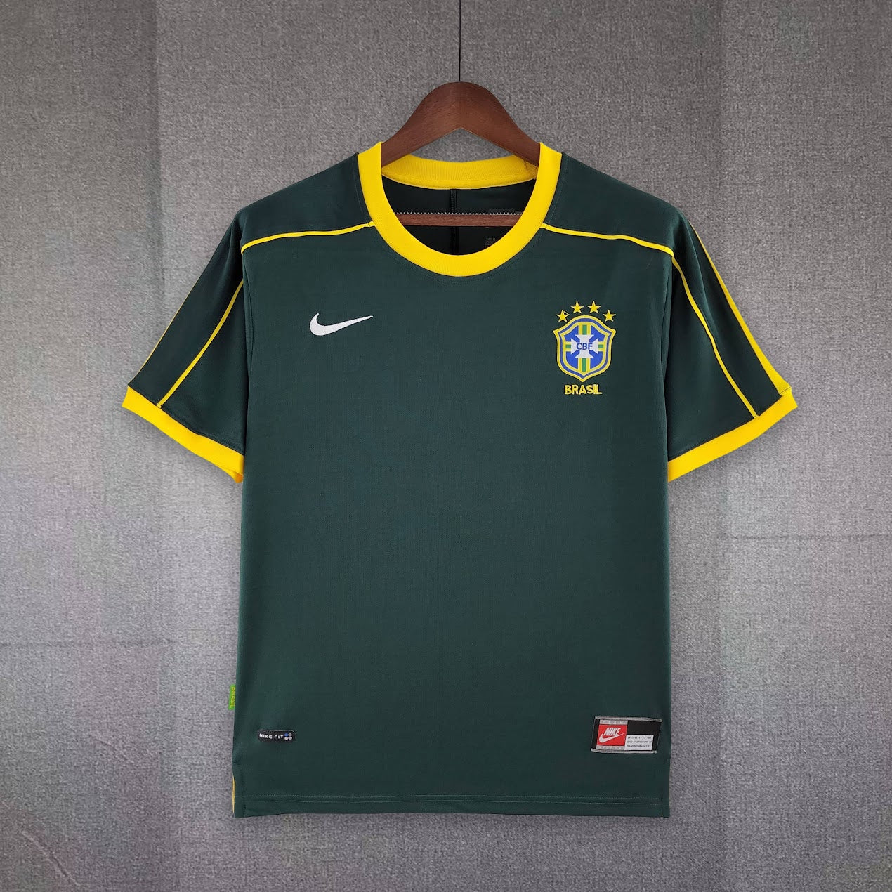 Retro 1998 Brazil Goalkeeper