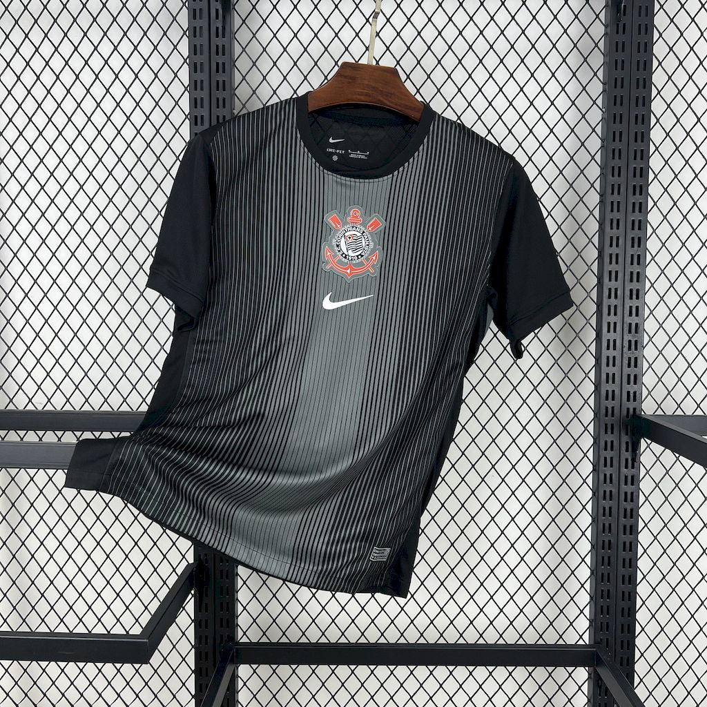 Corinthians 2025/26 Black goalkeeper Jersey