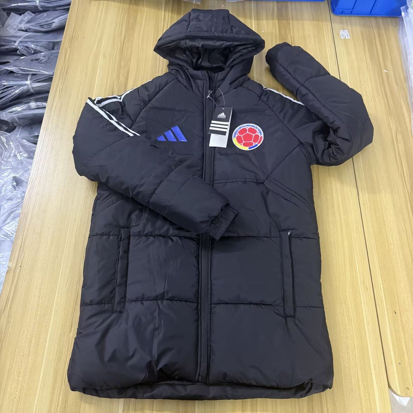 Colombia Long Coat Puffer Jacket World Cup 2026