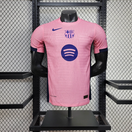 25/26 Player Barcelona Pink Special Edition jersey - Slim Fit