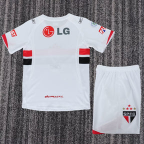 Camisa Sao Paulo Kit Kids Retro 2007/08 - Home