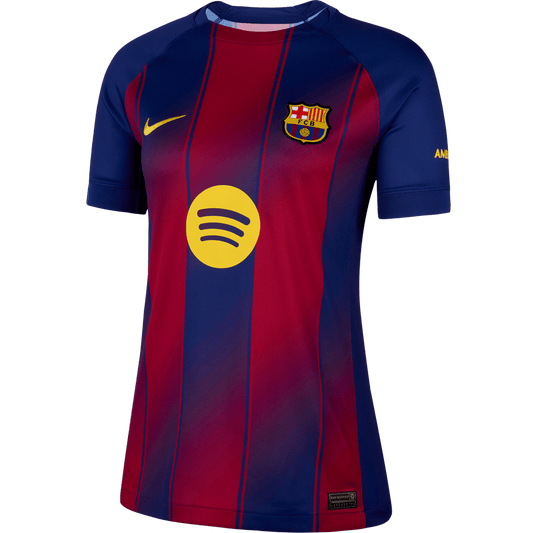 Barcelona 2025-26 Womens Home Stadium Jersey - Fan Version