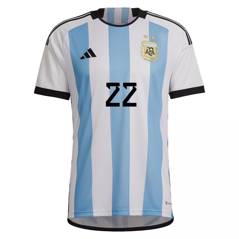 Lautaro Martinez Argentina 22/23 I Home Jersey - Adidas