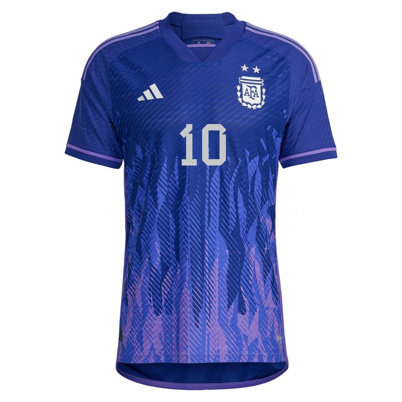 Lionel Messi Argentina 22/23 Player [Slim Fit] II Away Jersey - Adidas