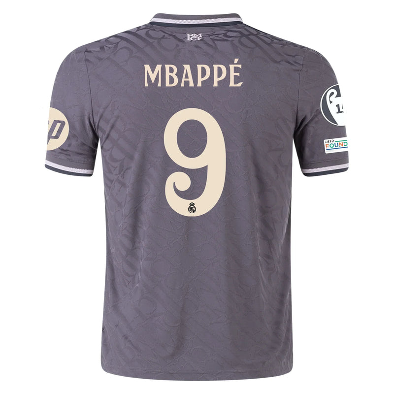 Kylian Mbappe Real Madrid 24/25 III Third  Jersey Player [Slim Fit] - Adidas