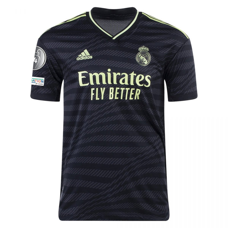 Karim Benzema Real Madrid 22/23 UCL Player [Slim Fit] III Third Jersey - Adidas