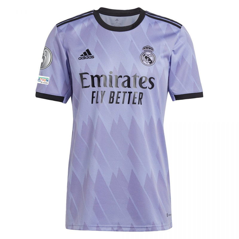 Karim Benzema Real Madrid 22/23 UCL II Away Jersey - Adidas