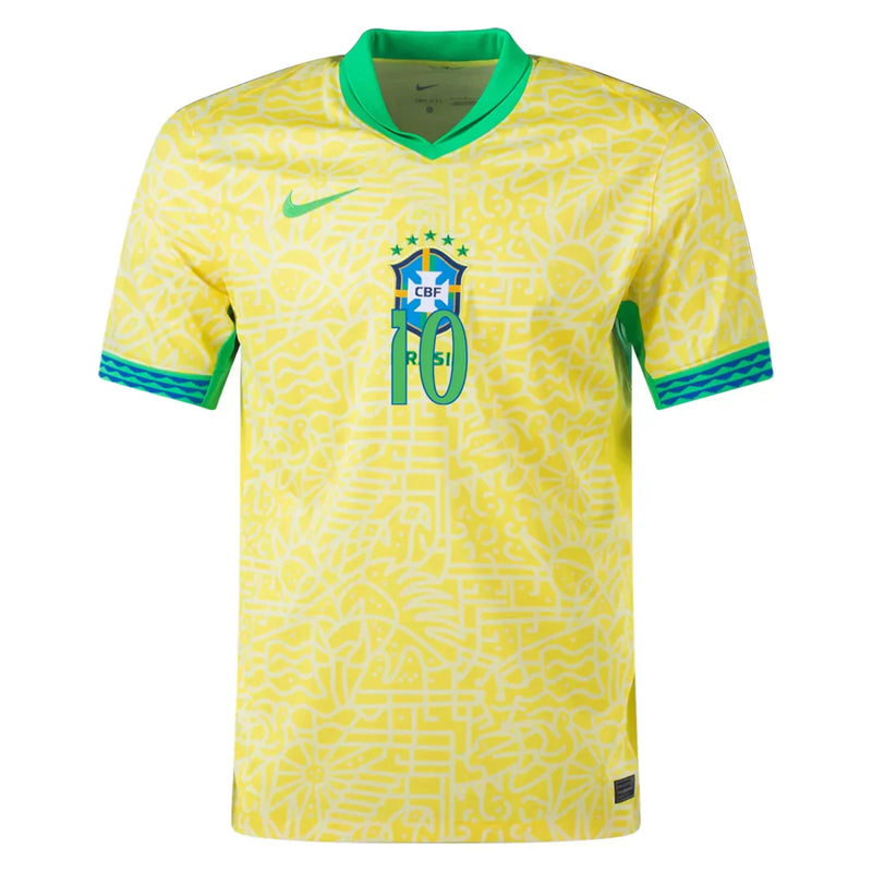 Pelé Brazil 24/25 Player [Slim Fit] I Home Jersey - Brasil - Nike