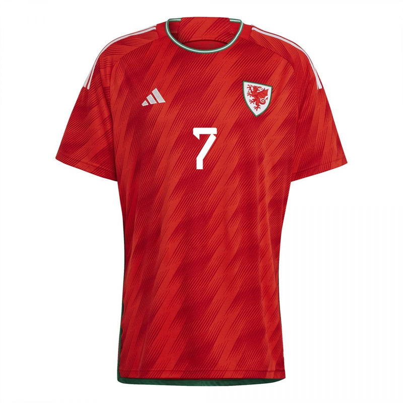 Joe Allen Wales 22/23 I Home Jersey - Adidas