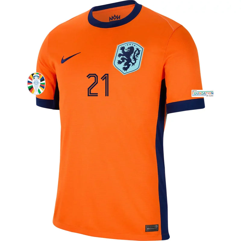 Frenkie de Jong Netherlands 24/25 I Home Jersey - Nike