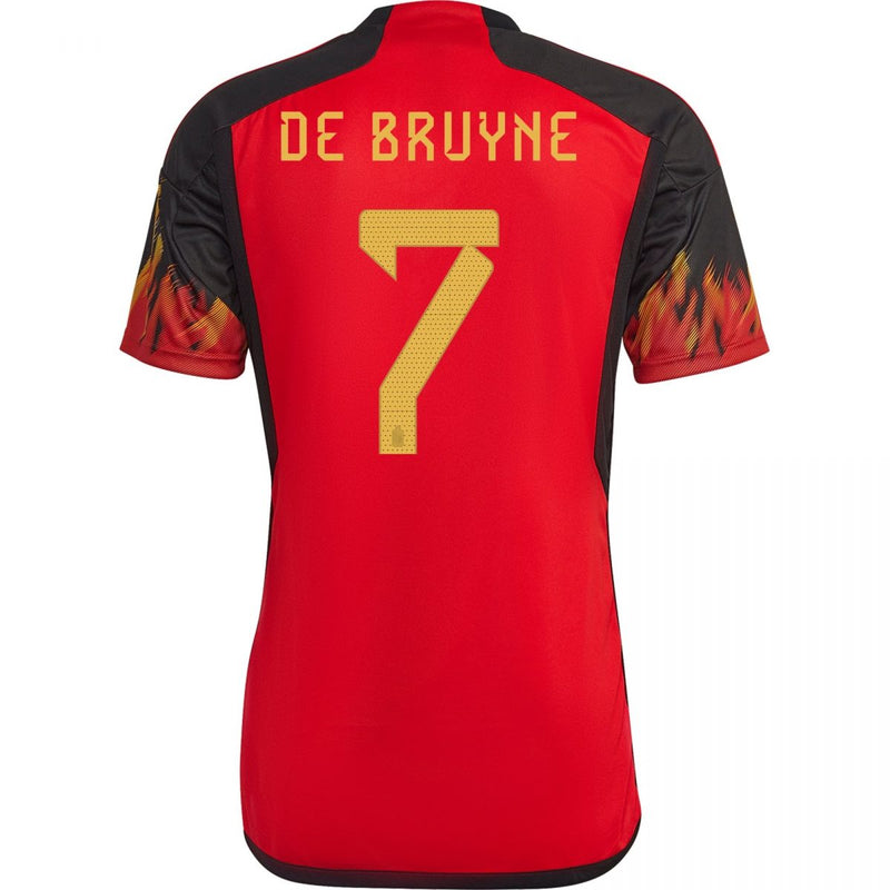 Kevin De Bruyne Belgium 22/23 I Home Jersey - Adidas