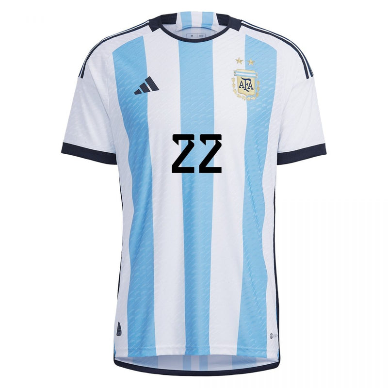 Lautaro Martinez Argentina 22/23 Player [Slim Fit] I Home Jersey - Adidas