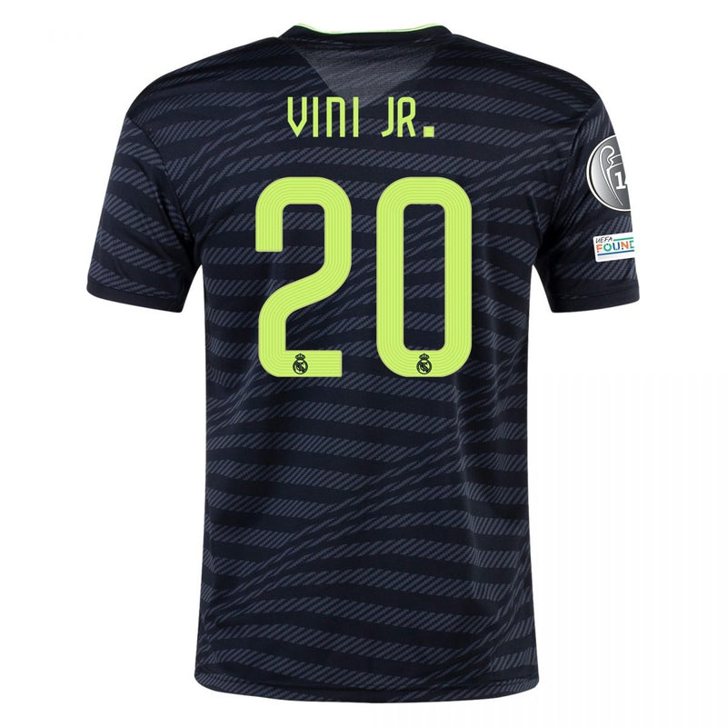 Vinicius Jr. Real Madrid 22/23 UCL III Third Jersey - Adidas