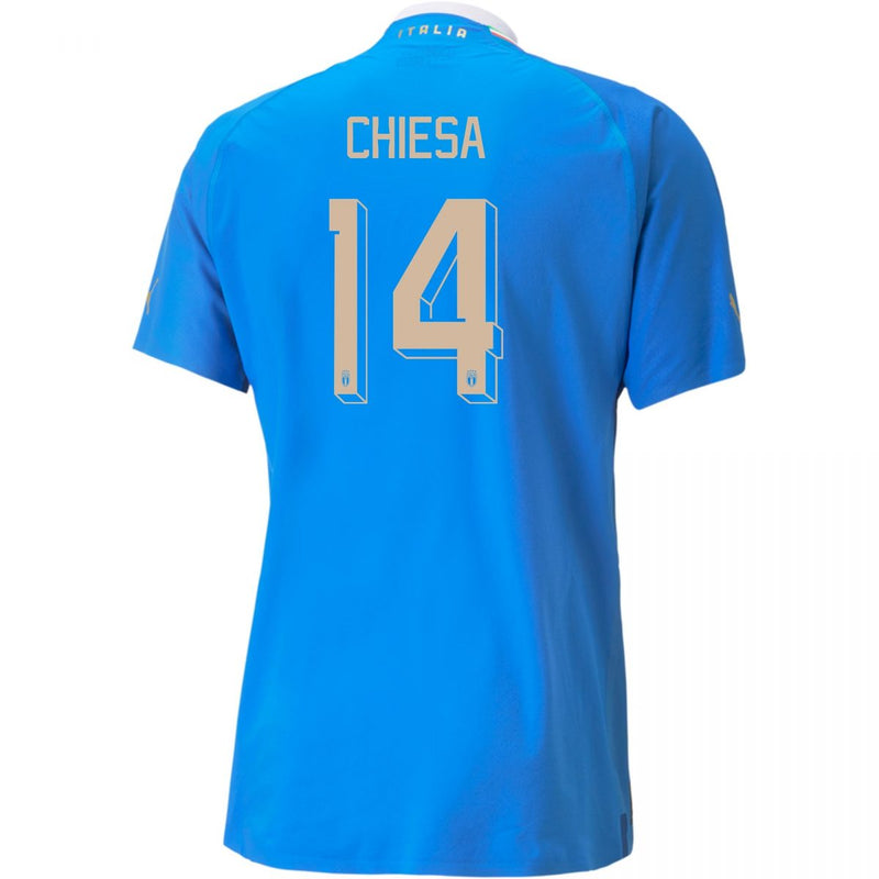 Federico Chiesa Italy 22/23 Player [Slim Fit] I Home Jersey - PUMA