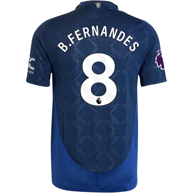 Bruno Fernandes Manchester United 24/25 Player [Slim Fit] II Away Jersey - Adidas