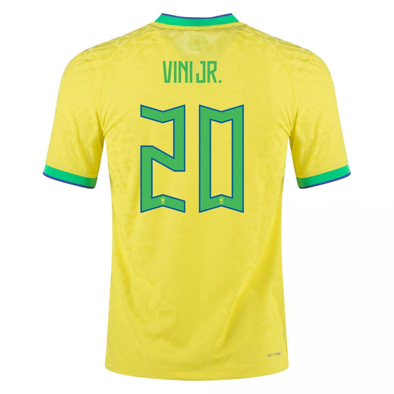 Vinicius Jr. Brazil 22/23 Player [Slim Fit] I Home Jersey - Brasil - Nike