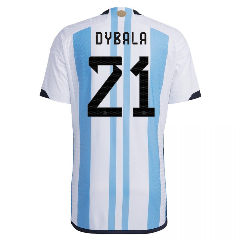 Paulo Dybala Argentina 22/23 Player [Slim Fit] I Home Jersey - Adidas