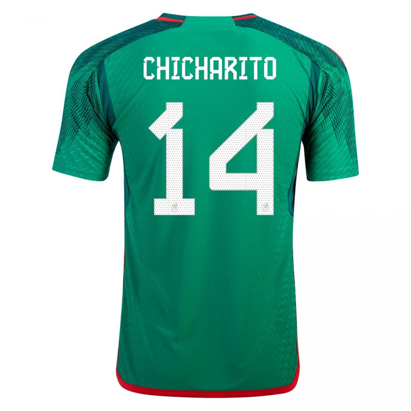 Chicharito Mexico 22/23 Player [Slim Fit] I Home Jersey - Adidas