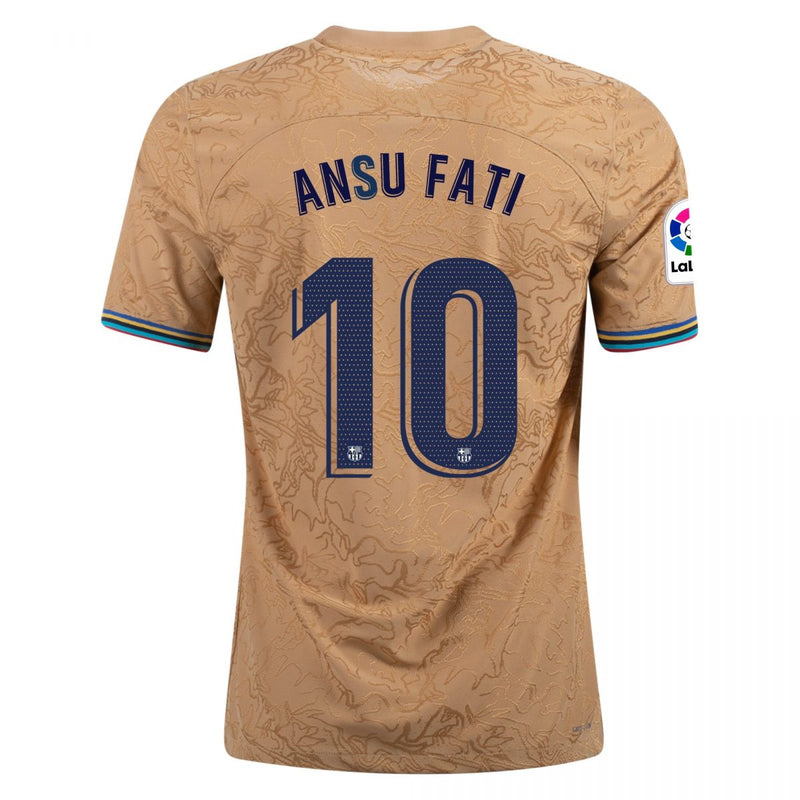 Ansu Fati Barcelona 22/23 Player [Slim Fit] II Away Jersey - Nike