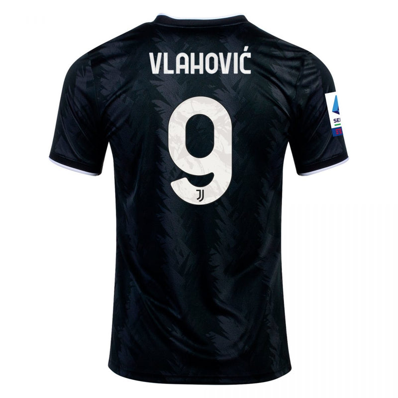 Dušan Vlahović Juventus 22/23 II Away Jersey - Adidas