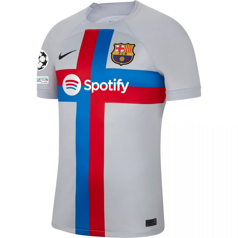 Ansu Fati Barcelona 22/23 Player [Slim Fit] III Third Jersey - Nike